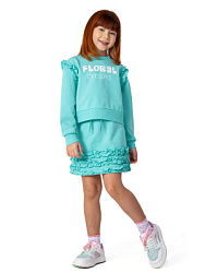 Юбка, цвет: бирюзовый, артикул: NKGCS03-N1