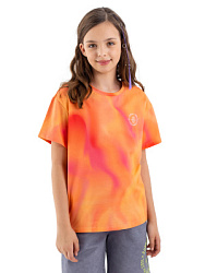 Футболка, цвет: коралловый, артикул: LJGCT03-51