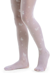 Колготки капроновые, 40 ден, цвет: белый, артикул: KPGAT05-00