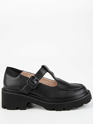 Туфли, цвет: черный, артикул: 241015п-1