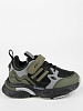 Кроссовки, цвет: черный-олива, артикул: 721003-20