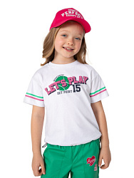 Футболка, цвет: белый, артикул: NKGCT06-00