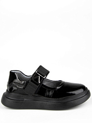 Туфли, цвет: черный лак, артикул: 231195т-2