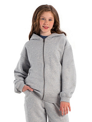 Толстовка, цвет: серый, артикул: MJGCJ04-91