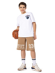 Шорты, цвет: бежевый, артикул: NJBCH12-T1