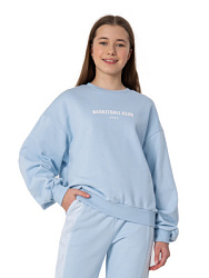 Свитшот, цвет: голубой, артикул: NJGCJ04-Z2