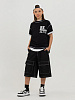 Шорты джинсовые, цвет: черный, артикул: PJBCH08-99