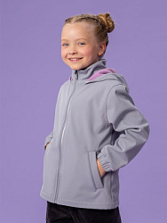 Куртка демисезонная, софтшелл, цвет: серый, артикул: OKGCK13-91