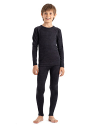 Термобелье леггинсы, цвет: т.серый, артикул: KKBCG02-93