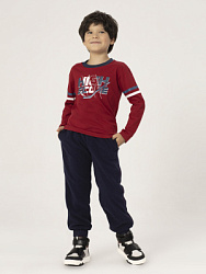 Брюки флисовые, цвет: синий, артикул: OKBCP09-Z4