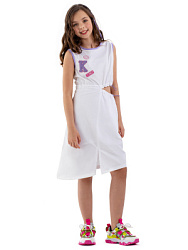 Платье, цвет: белый, артикул: LJGCD02-00