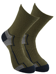 Носки шерстяные, цвет: оливковый, артикул: BWSC-3003-UM