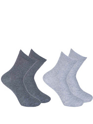 Носки, цвет: серый, артикул: AJUAS01-3A