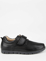 Полуботинки, цвет: черный, артикул: 221657нт-2