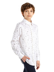 Рубашка, цвет: белый, артикул: MJBCR06-W1