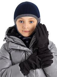 Перчатки софтшелл, цвет: черный, артикул: GLV003-99