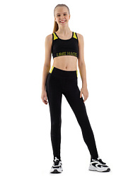 Леггинсы, цвет: черный, артикул: LJGCG01-99