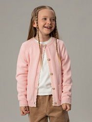 Кардиган, цвет: розовый, артикул: OKGCE06-80