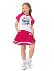 Юбка-шорты, цвет: розовый, артикул: NKGCS05-82