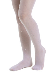 Колготки капроновые, 40 ден, цвет: белый, артикул: KPGAT02-00