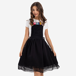 Юбка, цвет: черный, артикул: JJGCS01-99