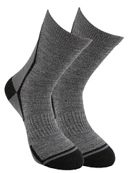 Носки шерстяные, цвет: серый, артикул: BWSC-3005-AB