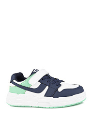 Кроссовки, цвет: белый-синий, артикул: 73981-2