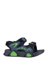 Сандалии, цвет: джинс-зеленый, артикул: 82231-3