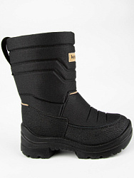 Сапоги, цвет: черный-бежевый, артикул: 1859д-1