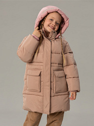 Куртка зимняя, цвет: бежевый, артикул: OKGCK11-T1