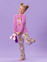 Пижама комплект, цвет: лиловый, артикул: OUGPS01-LA