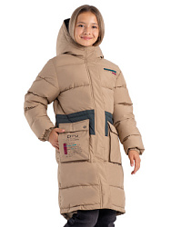 Куртка зимняя, цвет: бежевый, артикул: KJGCK16-T1