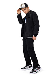 Куртка демисезонная, цвет: черный, артикул: NJBCK08-99