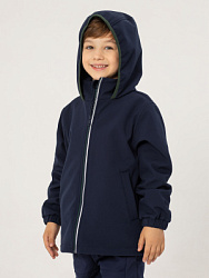 Куртка демисезонная, софтшелл, цвет: синий, артикул: OKBCK04-MU