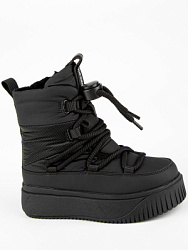 Сапоги, цвет: черный, артикул: 1893д-1