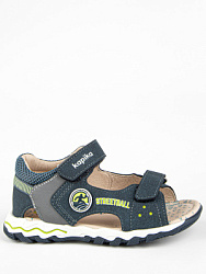 Сандалии, цвет: джинс, артикул: 321026к-1