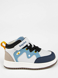 Кроссовки, цвет: бежевый-синий, артикул: 71582-2