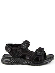 Сандалии, цвет: черный, артикул: 34577к-1