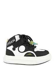 Кроссовки, цвет: черный-белый, артикул: 721005-1