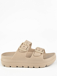 Шлепанцы, цвет: бежевый, артикул: 83231-3