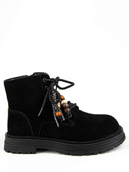 Ботинки, цвет: черный, артикул: 53722у-2