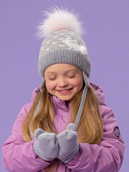 Шапка, цвет: розовый, артикул: GHAT-3011-91