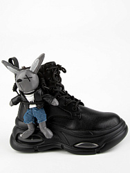 Ботинки, цвет: черный, артикул: 54497ук-1