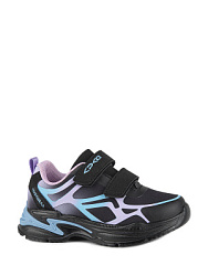 Кроссовки, цвет: черный-голубой, артикул: 731048с-2