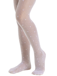 Колготки капроновые, 40 ден, цвет: белый, артикул: KPGAT07-00
