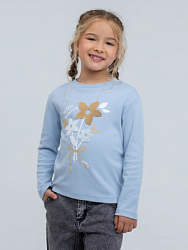 Лонгслив, цвет: голубой, артикул: QKGCL01-Z1