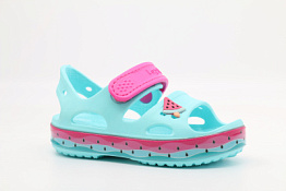 Сандалии, цвет: бирюзовый, артикул: 82210-1