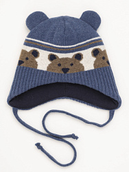 Шапка, цвет: джинс, артикул: BHAT-3010-4M