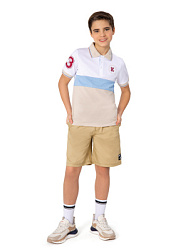 Шорты, цвет: бежевый, артикул: NJBCH08-T1