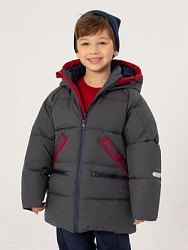 Куртка зимняя, цвет: серый, артикул: OKBCK02-AH